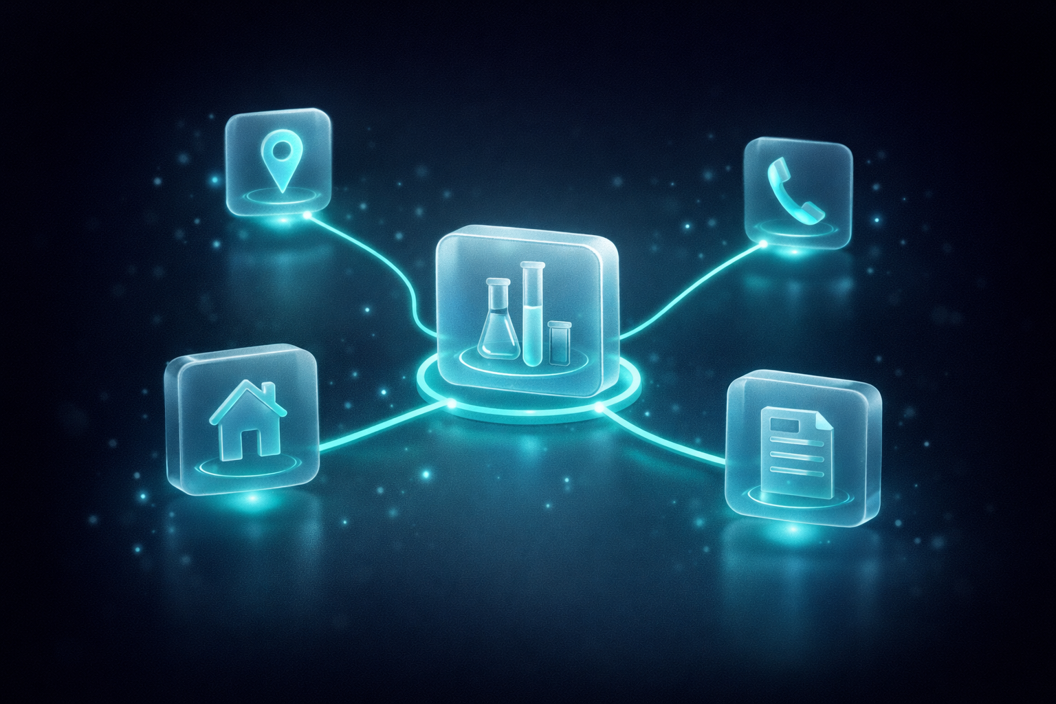 3D illustration representing careers and growth